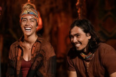 Dee Valladares and Austin Li Coon in the 'Survivor' Season 45 finale