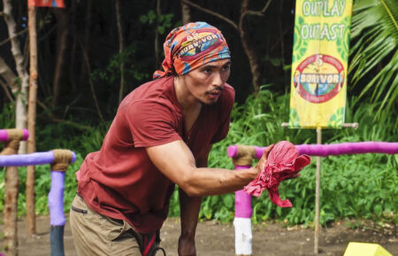 Austin Li Coon competes in 'Survivor' Season 45 Episode 11