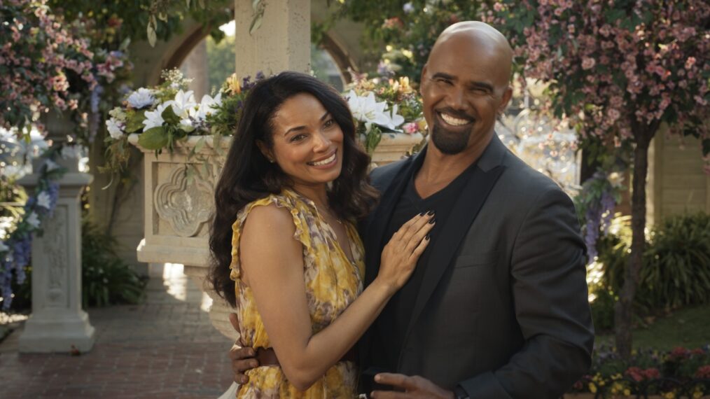 Rochelle Aytes and Shemar Moore in 'S.W.A.T.'