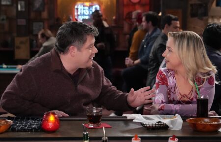 Sean Astin and Lecy Goranson in 'The Conners'
