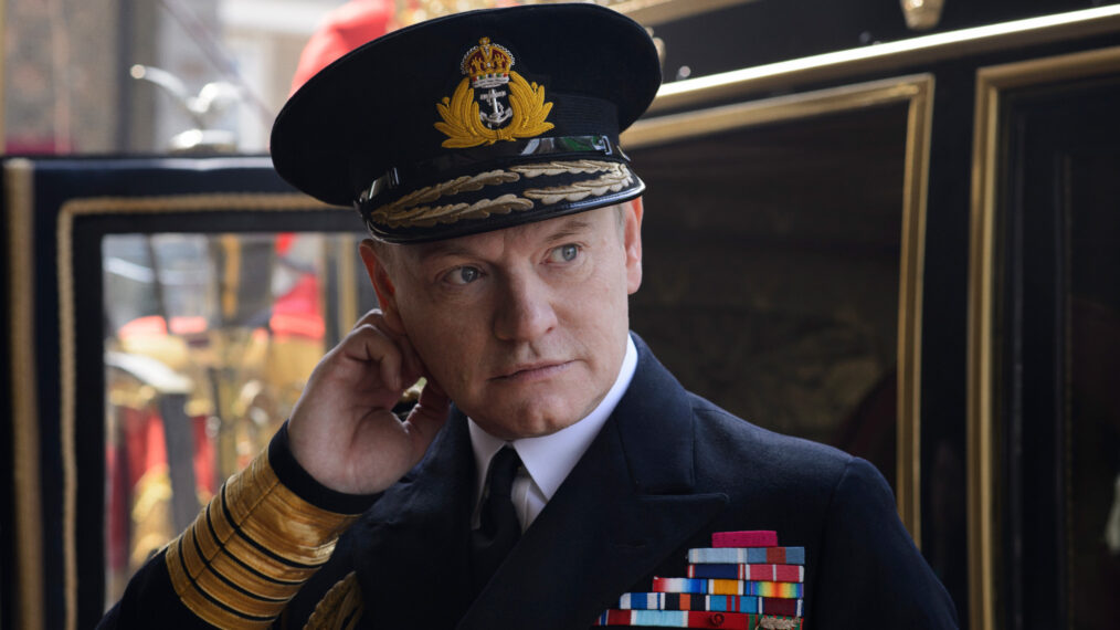 Jared Harris as King George VI on 'The Crown'