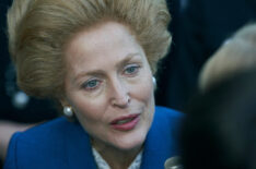 Gillian Anderson as Margaret Thatcher on 'The Crown'