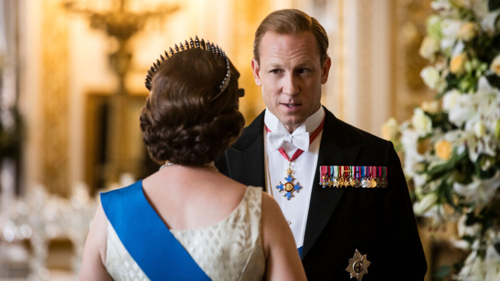 Tobias Menzies as Prince Phillip on 'The Crown'