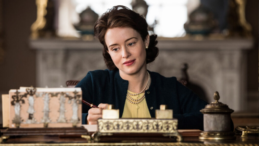 Claire Foy as Queen Elizabeth II on 'The Crown'