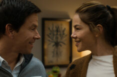 Mark Wahlberg and Michelle Monaghan in 'The Family Plan'