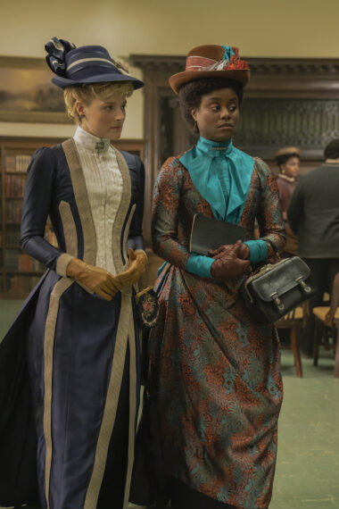 Louisa Jacobson and Denée Benton in 'The Gilded Age' Season 2 Episode 7