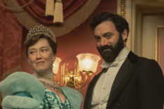 Carrie Coon and Morgan Spector in 'The Gilded Age' Season 2 finale