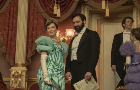 Carrie Coon and Morgan Spector in 'The Gilded Age' Season 2 finale