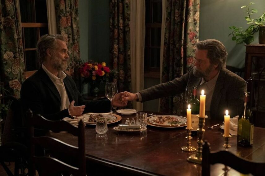 Murray Bartlett and Nick Offerman in 'The Last of Us'