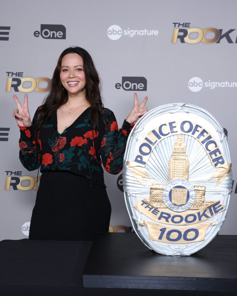 Melissa O'Neil — 'The Rookie' Episode 100 Celebration
