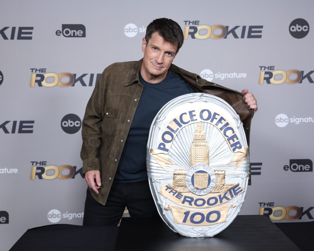 Nathan Fillion — 'The Rookie' Episode 100 Celebration