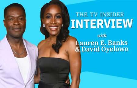 David Oyelowo and Lauren E. Banks 'Lawmen: Bass Reeves' TV Insider interview