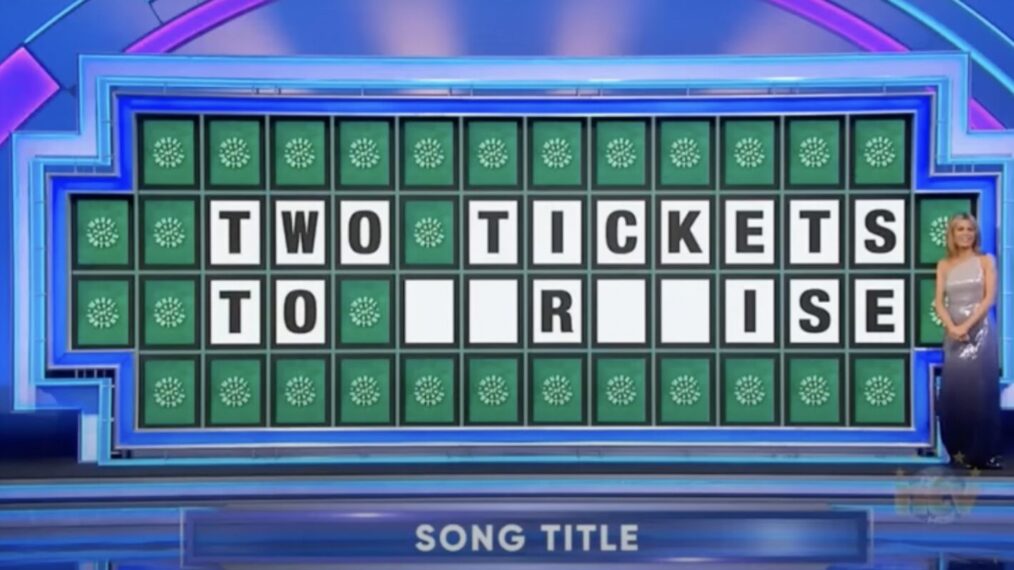 Wheel of Fortune puzzle