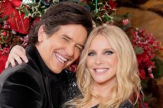 Michael Damian and Lauralee Bell in 'The Young and the Restless'