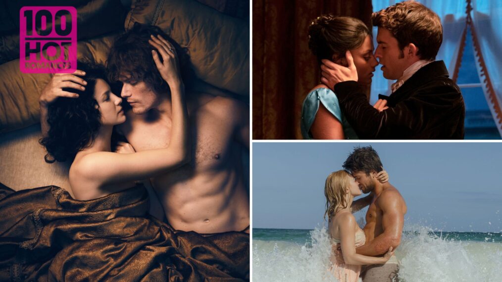 TV's 100 Hottest Romances from 'Outlander' and 'Bridgerton,' to '1923'
