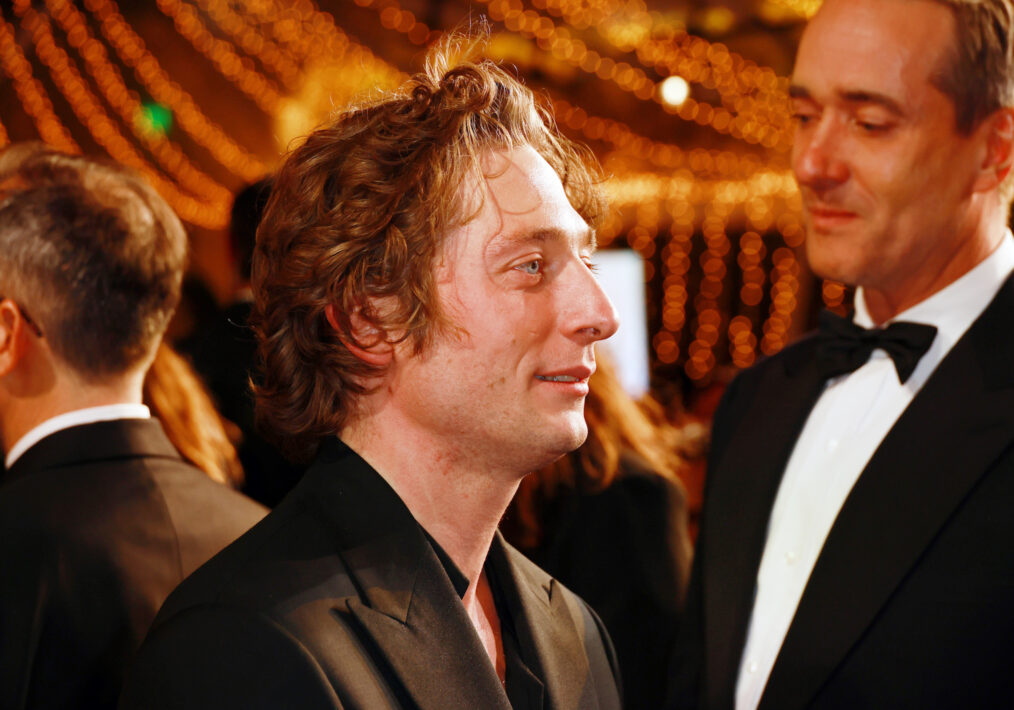 Jeremy Allen White and Matthew Macfadyen attend 2024 Billboard Golden Globes afterparty