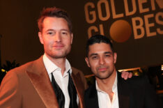 Justin Hartley and Wilmer Valderrama attend 2024 Billboard Golden Globes afterparty
