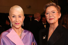 Helen Mirren and Annette Bening attend the 2024 Billboard Golden Globes After Party