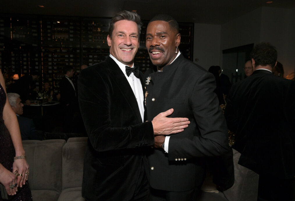 Jon Hamm and Colman Domingo attend the 2024 Golden Globe Netflix After Party