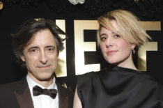 Noah Baumbach and Greta Gerwig attend Netflix's 2024 Golden Globe After Party at Spago on January 07, 2024 in Beverly Hills, California.