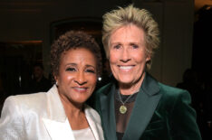 Wanda Sykes and Diana Nyad attend Netflix's 2024 Golden Globe After Party at Spago on January 07, 2024 in Beverly Hills, California.