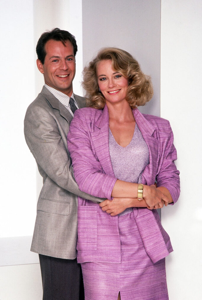 Bruce Willis and Cybill Shepherd in Moonlighting