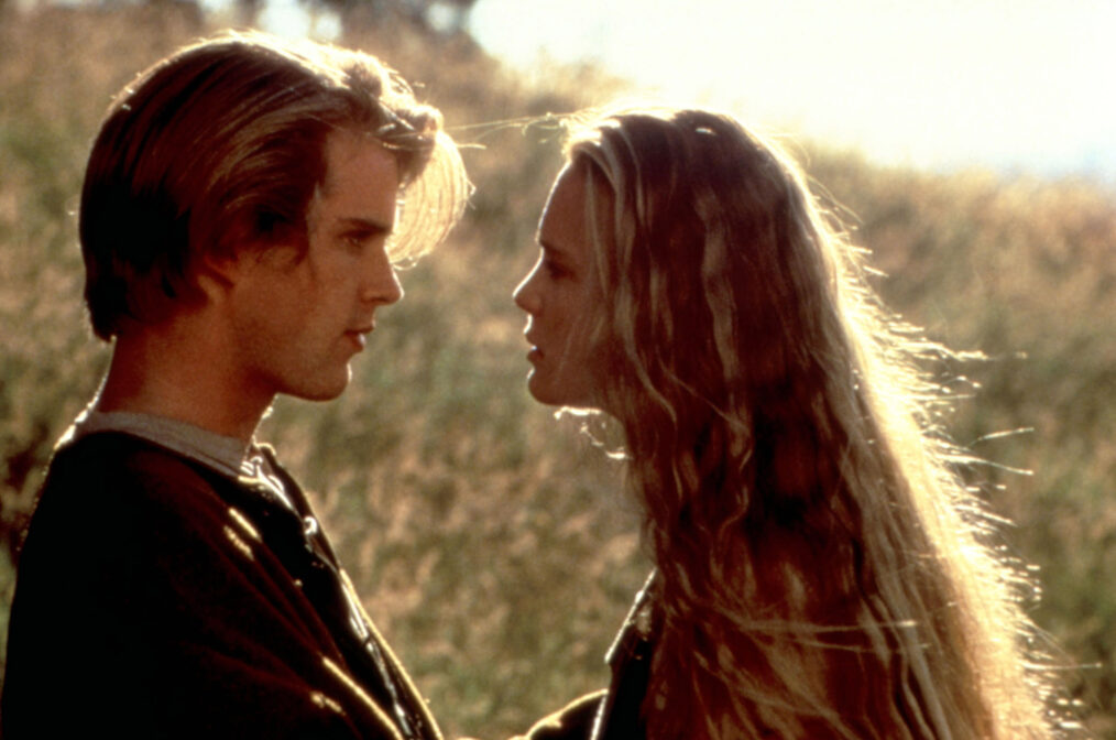 Cary Elwes and Robin Wright Penn in The Princess Bride