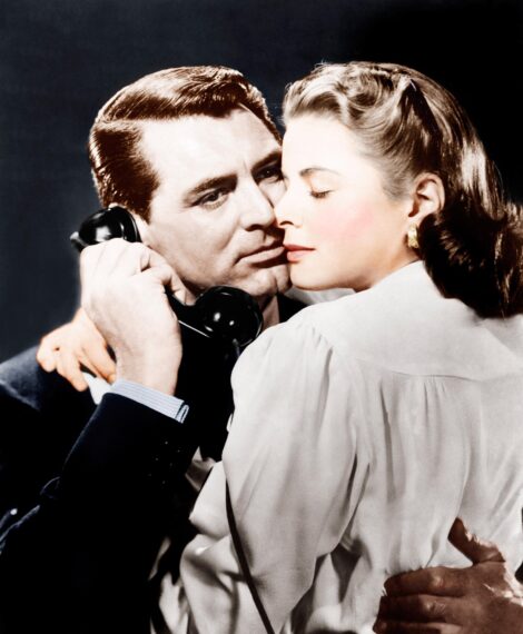 Cary Grant and Ingrid Bergman in Notorious