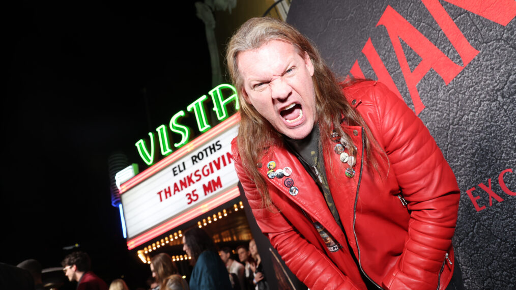 Chris Jericho attends a Los Angeles screening of 'Thanksgiving'