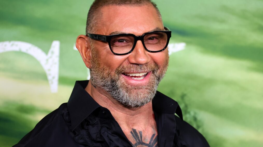 Dave Bautista attends Universal Pictures' 'Knock At The Cabin' World Premiere