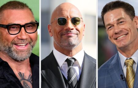 Dave Bautista Dwayne Johnson John Cena