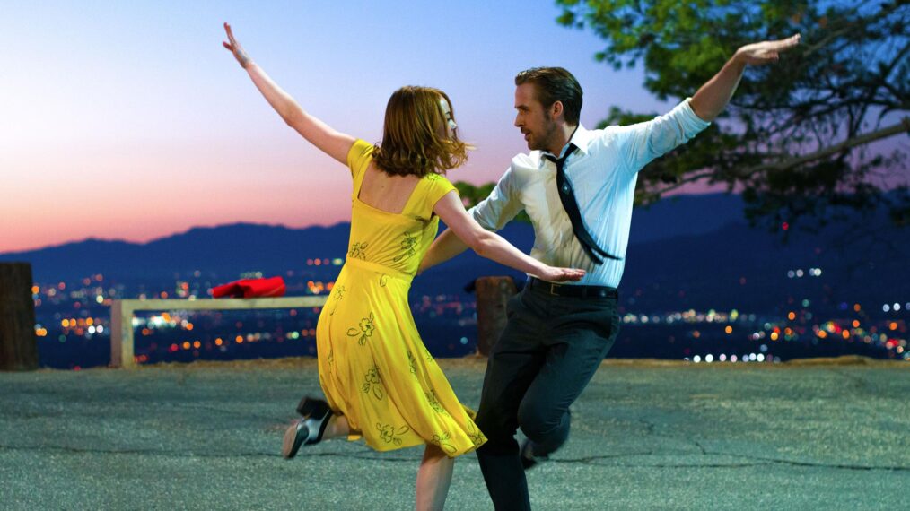 Emma Stone and Ryan Gosling in La La Land