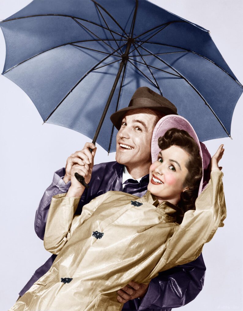 Gene Kelly and Debbie Reynolds Singin' In The Rain