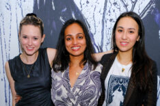 Lydia Wilson, Shalini Peiris, and Ioanna Kimbook attend the press night after party for 'The Duchess of Malfi'