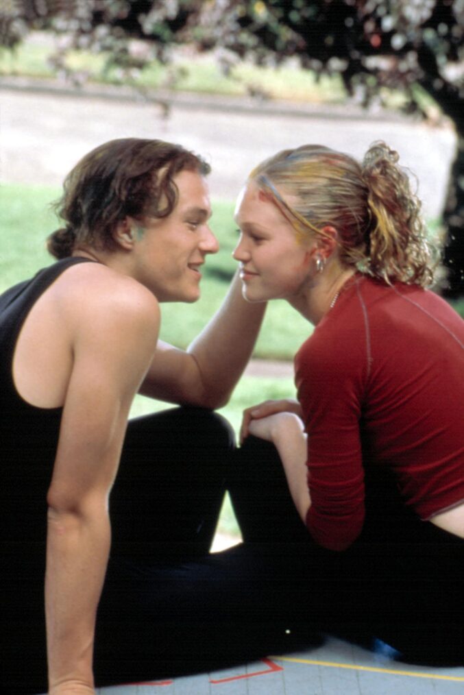 Heath Ledger and Julia Stiles 10 Things I Hate About You