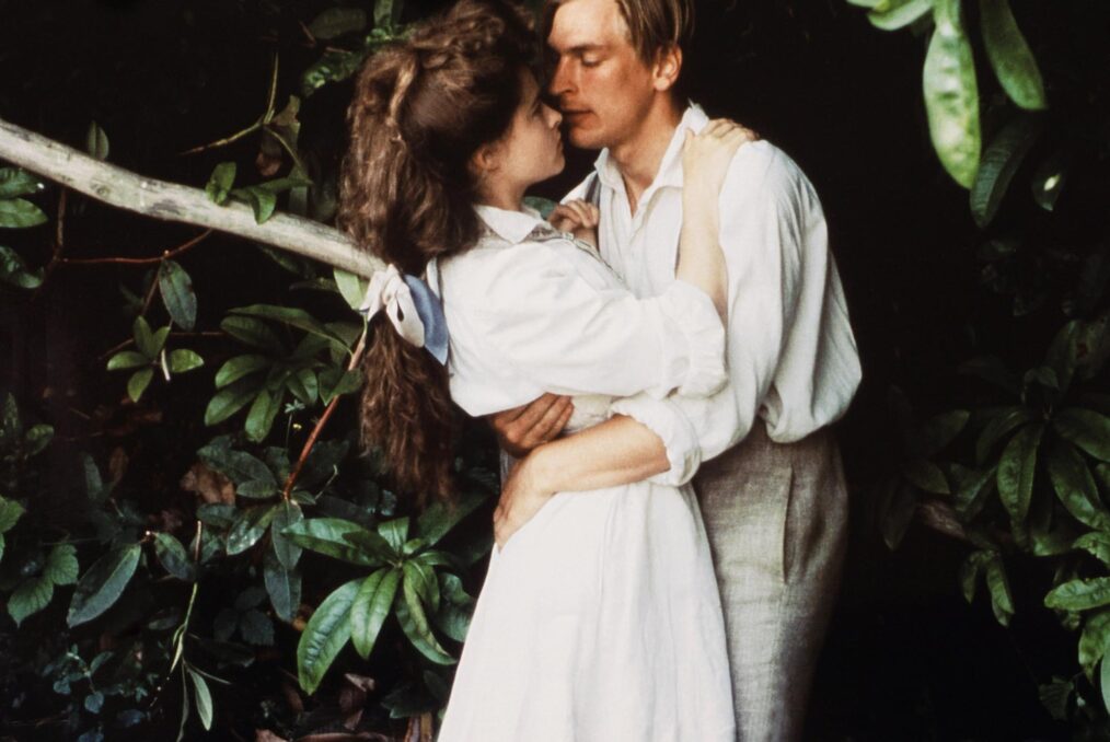 Helena Bonham-Carter and Julian Sands in A Room With A View