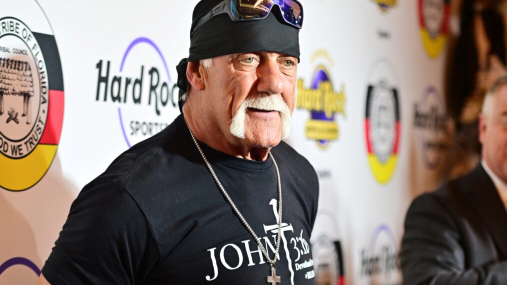Hulk Hogan attends a New Era In Florida Gaming Event at Seminole Hard Rock Hotel & Casino Tampa