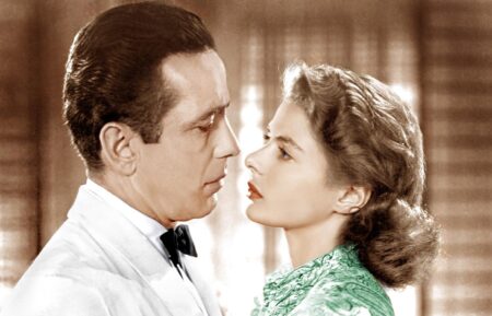 Humphrey Bogart and Ingrid Bergman in Casablanca