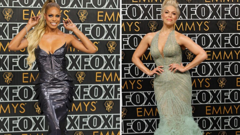 Laverne Cox and Hannah Waddingham Emmys