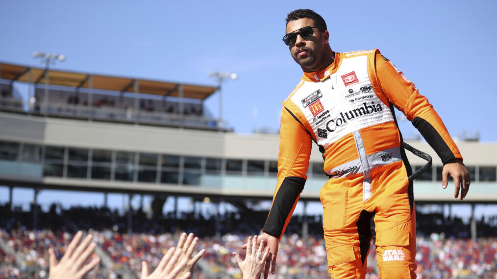 Bubba Wallace at the 2023 NASCAR Cup Series Championship at Phoenix Raceway on November 05, 2023 in Avondale, Arizona.