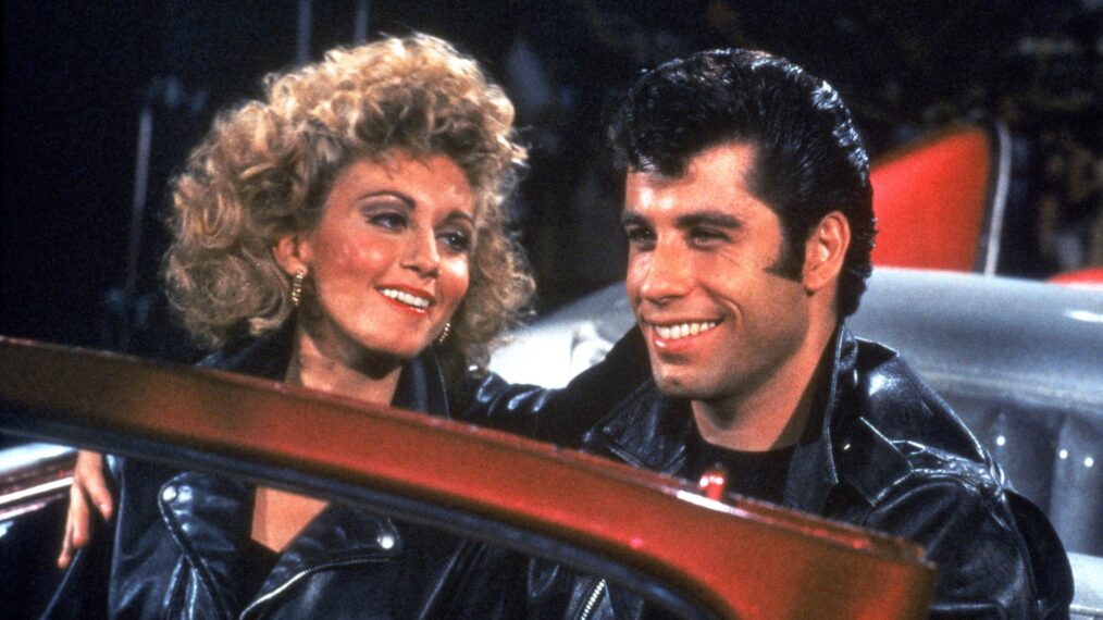 Olivia Newton-John and John Travolta in Grease