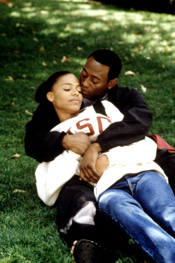 Sanaa Lathan and Omar Epps in Love and Basketball