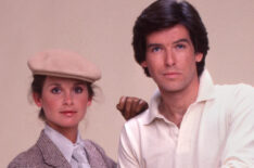 Stephanie Zimbalist and Pierce Brosnan Remington Steele