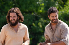 Jonathan Roumie and Alaa Safi in The Chosen