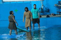 Jonathan Roumie and Dallas Jenkins in 'The Chosen'