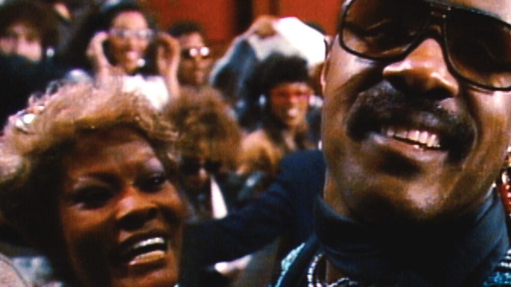 Dionne Warwick and Stevie Wonder in 'The Greatest Night in Pop'