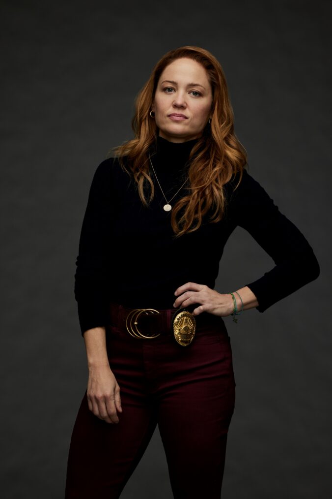 Erika Christensen as Angie Polaski in Will Trent