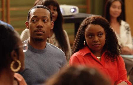 Tyler James Williams and Quinta Brunson in 'Abbott Elementary' Season 3