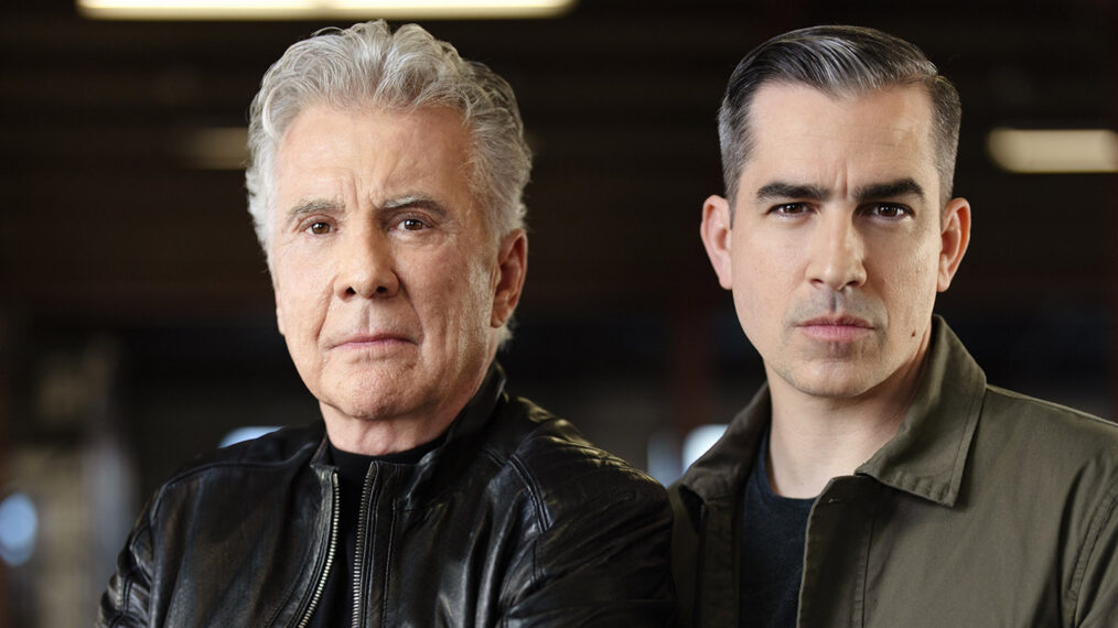 John Walsh and Callahan Walsh in 'America's Most Wanted'