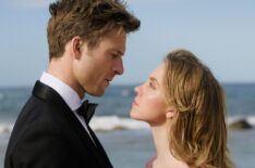 Glen Powell and Sydney Sweeney in 'Anyone But You'